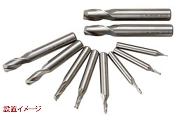 ミスターマイスター [Mr.Meister] エンドミル 1.0mm 二枚刃 【32010】の通販は 5,569円