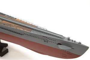 ウッディジョー木製帆船模型1/144伊400日本特型潜水艦