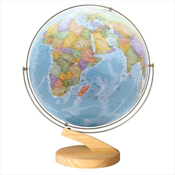 渡辺教具製作所 地球儀 卓上地球儀 リブラ No.3052 (木台)の通販は