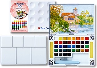 プチカラー水筆入り36色セット(NCW-36H)  / サクラクレパス/ターレンス