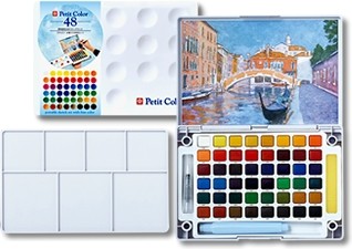 プチカラー水筆入り48色セット(NCW-48H)  / サクラクレパス/ターレンスの通販は 5,533円
