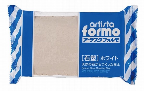 [30個入／箱] パジコ 石塑粘土 アーチスタ フォルモ [ホワイト]【品番:202105】