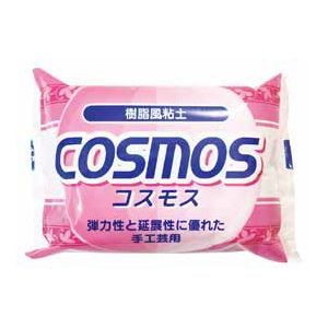 [36個入／箱] 樹脂粘土 コスモス250g （125g×2）(品番:856) (サン工業 ※旧 日清アソシエイツ)