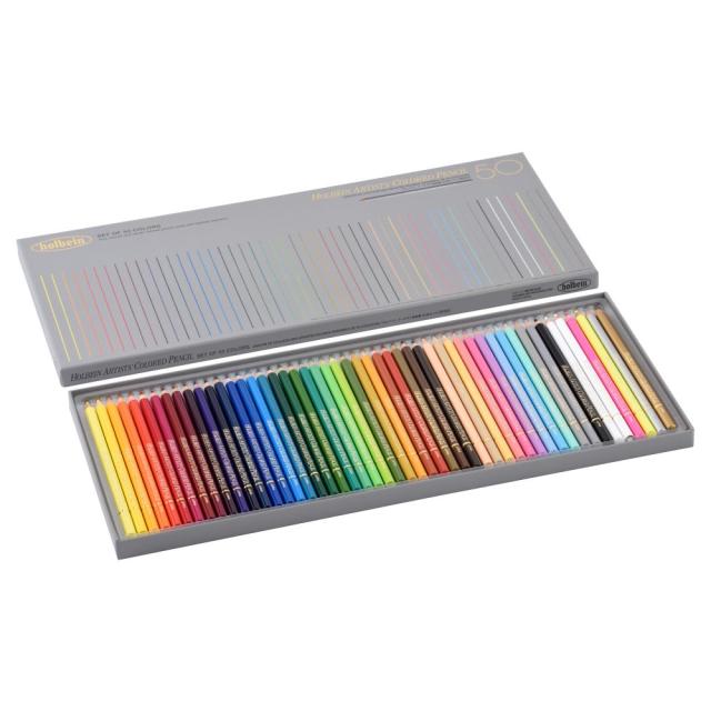 ホルベイン アーチスト 油性色鉛筆 OP935 50色セット (紙函入り) 9,640円