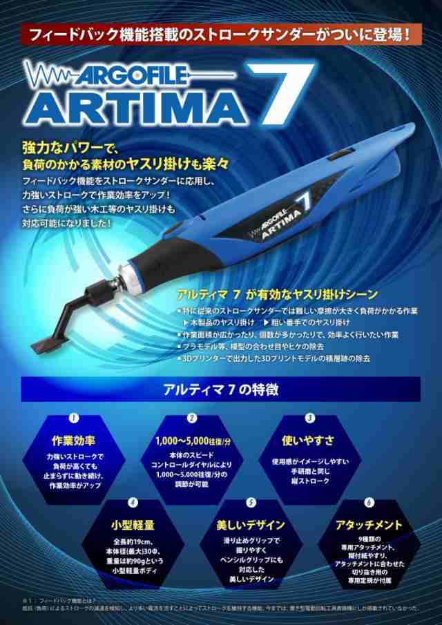 大阪激安アルティマ7 ARTIMA7 ART107 ブルー ロボット