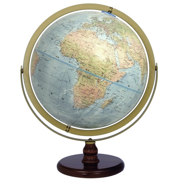 リプルーグル 地球儀 オセアニア型 No.33874 日本語版 地勢型の通販は 26,005円