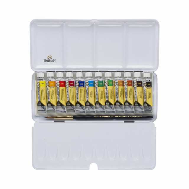 レンブラント 透明水彩絵具10ml モノピグメント12色セット (426654) ターレンスの通販は 12,012円