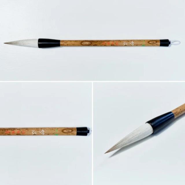 ほう古堂 F-12 一号 妙心 半紙〜条幅用 白馬主体（馬毛・羊毛）