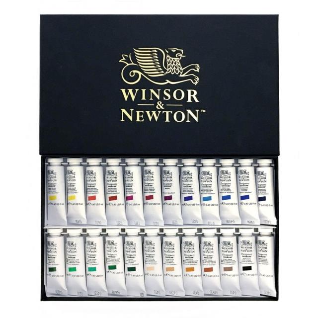 W&N DGC 14ml 24色セット Winsor&Newton デザイナーズ・ガッシュカラー 不透明水彩絵具の通販は