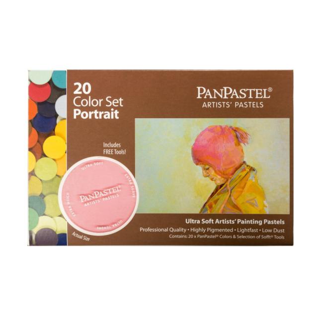 ホルベイン パンパステル 30203 20色セット ポートレイトの通販は