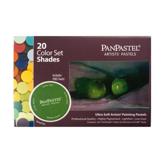 ホルベイン パンパステル 30206 20色セット シェードの通販は