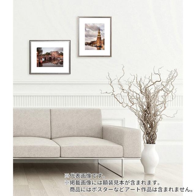 デッサン額縁 朱雀 白S 小全紙 額内寸(660×510mm) 表面(アクリル) ラーソン・ジュール_3