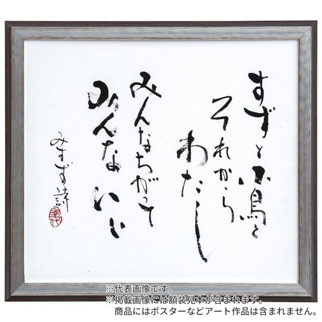 デッサン額縁 朱雀 黒S 小全紙 額内寸(660×510mm) 表面(アクリル