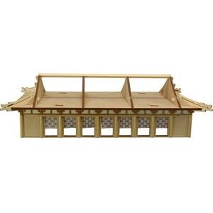 ウッディジョー木製建築模型1/150法隆寺大講堂_2