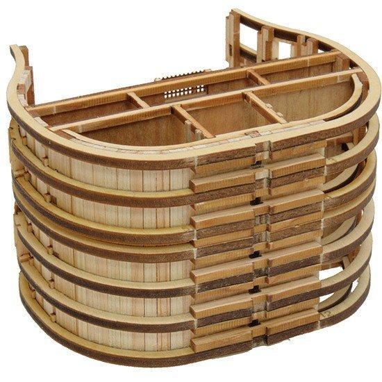 ウッディジョー 木製模型　ビクトリー カットモデル（帆無） 1/160 （代引不可）