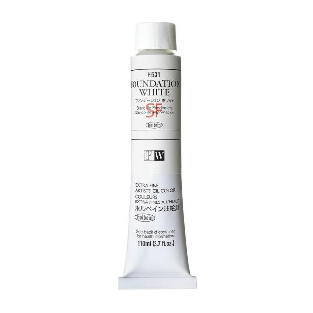 [3本セット] ホルベイン 油絵具 20号 110ml H531 ファンデーション ホワイト