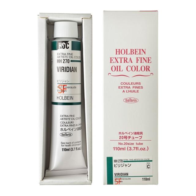 ホルベイン 油絵具 20号 110ml HH270 ビリジャン