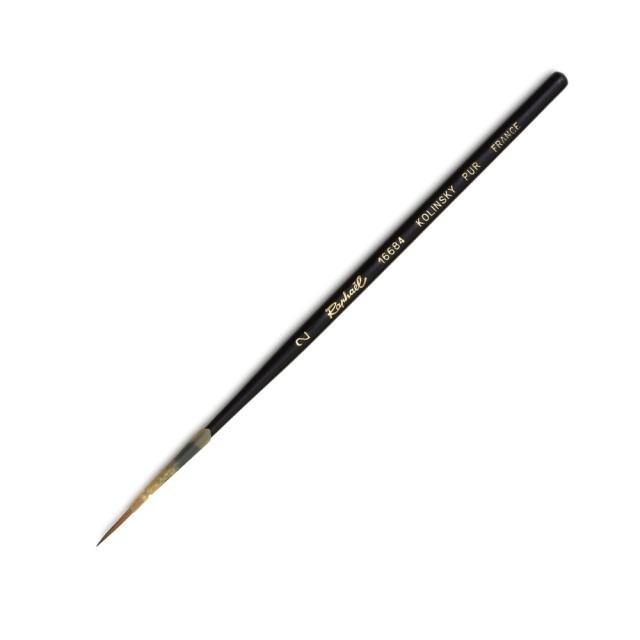 ラファエル水彩筆 16684 2号 コリンスキー 丸（フランス面相）