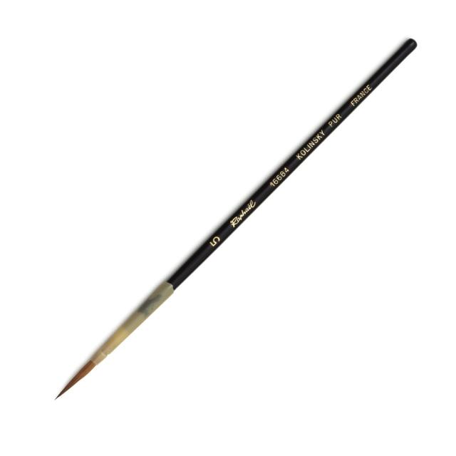 ラファエル水彩筆 16684 5号 コリンスキー 丸（フランス面相）