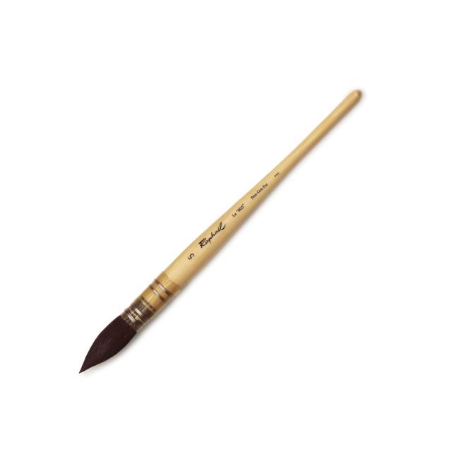 ラファエル水彩筆 803 5号 ブルーリス 丸（羽管）