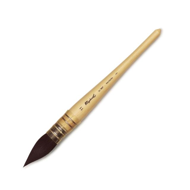 ラファエル水彩筆 803 11号 ブルーリス 丸（羽管）