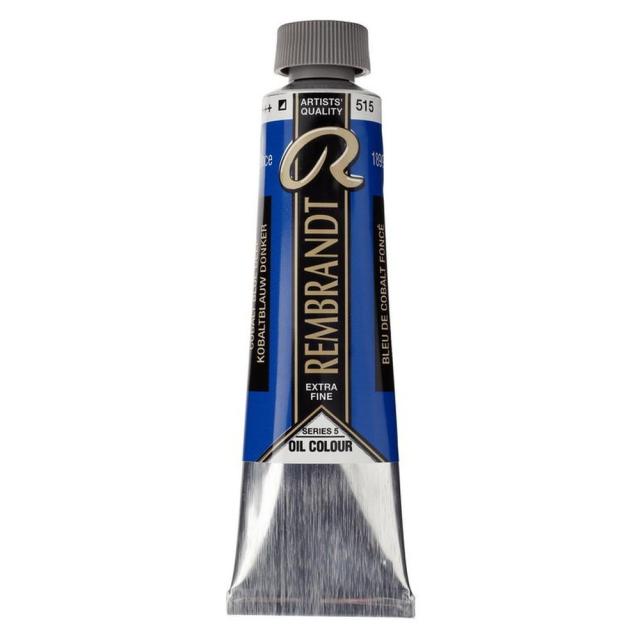 (3本セット) レンブラント 油絵具 9号 40ml #515 コバルトブルーディープ