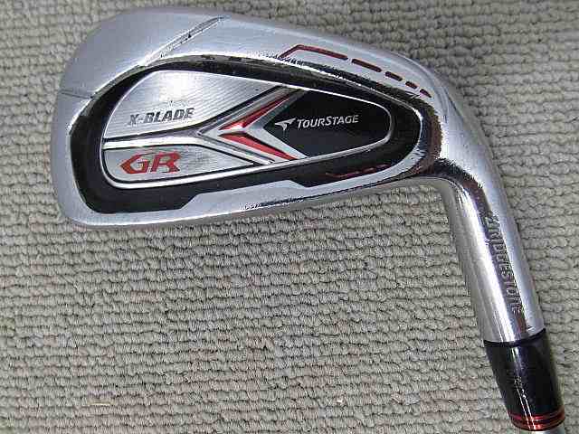 お買い得品！【中古ゴルフクラブ】(6本セット)ブリヂストン ツアーステージ Xブレード GR アイアン 2012 ツアーAD B12-03i 5〜9.P【14日の通販は 18,150円