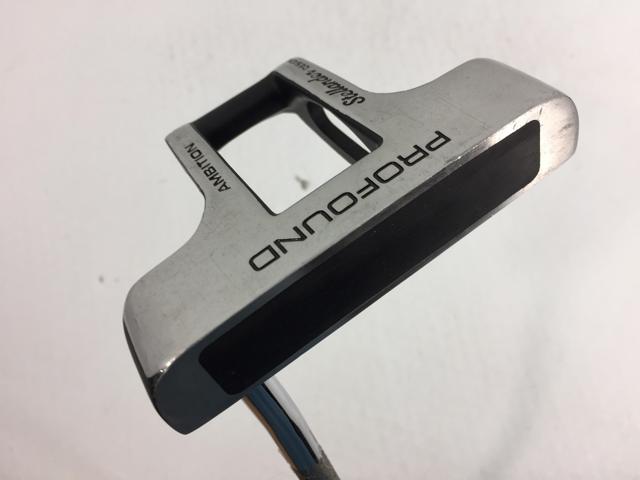 お買い得品！【中古ゴルフクラブ】PRO FOUND PRO FOUND Ambition パター オリジナルスチール パター【14日間返品OK】