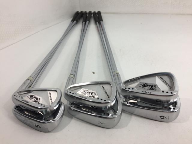 お買い得品！【中古ゴルフクラブ】(6本セット)ダンスウィズドラゴン ダンスウィズドラゴン フォージド アイアン (シルバー) NSプロ MODUS3 TOUR120 5〜9.P【14日間返品OK】 お買い得品！【中古ゴルフクラブ】(6本セット)ダンスウィズドラゴン