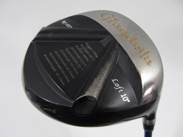 お買い得品！【中古ゴルフクラブ】グランディスタ グランディスタ RS-001 ドライバー ディアマナ B60 1W【14日間返品OK】