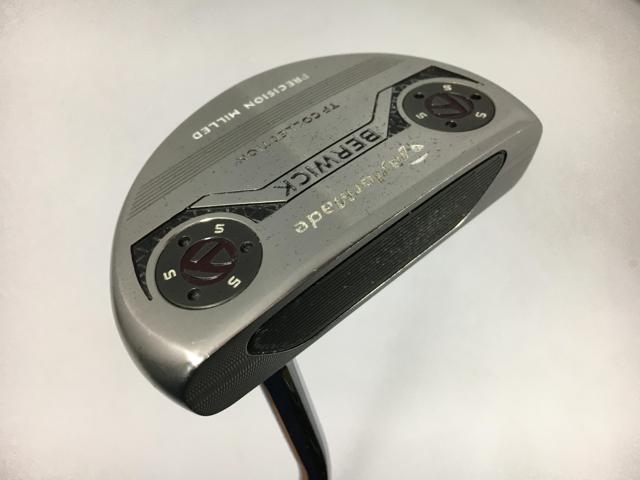 お買い得品！【中古ゴルフクラブ】テーラーメイド TP コレクション BERWICK (バーウィック) パター 2017 オリジナルスチール パター【14日間返品OK】