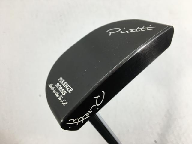 お買い得品！【中古ゴルフクラブ】Piretti(ピレッティ) Firenze(フィレンツェ) ミッドナイトブラック パター 2021 オリジナルスチール パター【14日間返品OK】