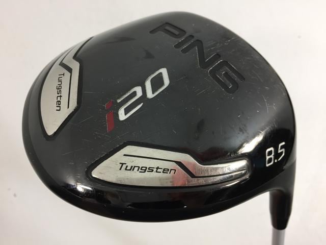 中古品★PING i20 9.5° リシャフト PING i20ドライバー 9.5° PING純正 Sシャフト 美品 PING i20ドライバー