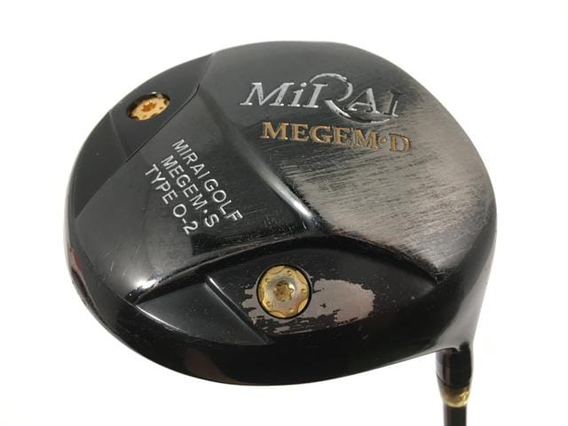 お買い得品！【中古ゴルフクラブ】MIRAI(ミライ) MIRAI(ミライ) MEGEM TYPE-02 ドライバー MEGEM オリジナルカーボン 1W【14日間返品OK】