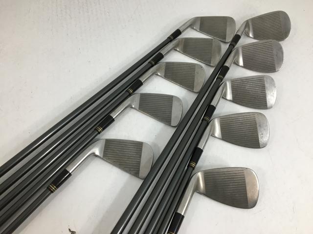 お買い得品！【中古ゴルフクラブ】(10本セット)ダンロップ DP-555 アイアン ツアーブラック 3〜9.P.A.S【14日間返品OK】 お買い得品！【中古ゴルフクラブ】(10本セット)ダンロップ DP-555