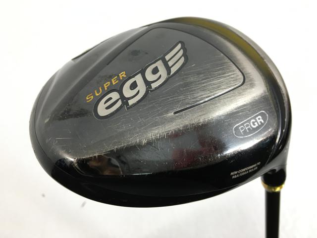 【中古ゴルフクラブ】プロギア SUPER egg (金エッグ) ドライバー 2017(高反発) オリジナルカーボン 1W【14日間返品OK】の通販は
