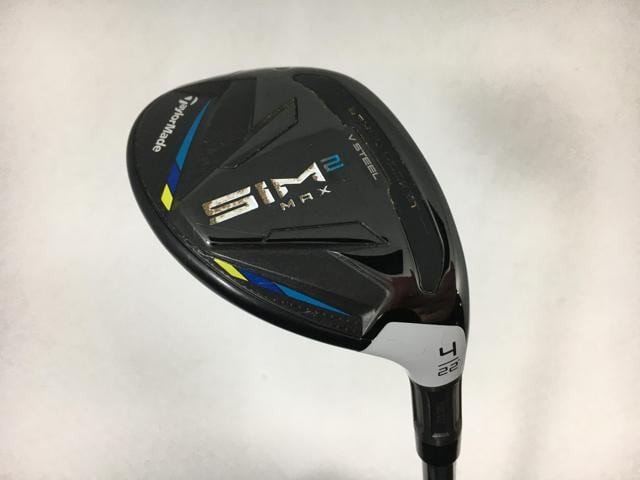 【中古ゴルフクラブ】テーラーメイド SIM2 MAX (シム2 マックス) レスキュー 2021 (日本仕様) KBS MAX MT85 JP スチール U4【14日間返品O