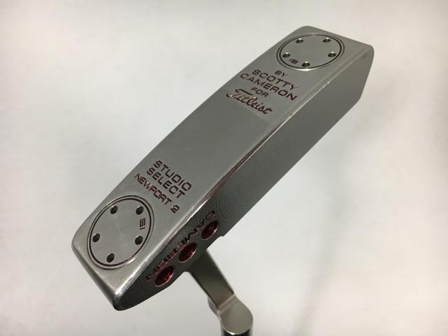 お買い得品！【中古ゴルフクラブ】タイトリスト スコッティ・キャメロン スタジオセレクト ニューポート2 オリジナルスチール パター【14日間返品OK】の通販は 31,900円