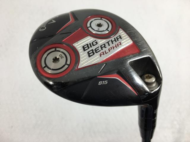 お買い得品！【中古ゴルフクラブ】キャロウェイ ビッグバーサ アルファ α 815 フェアウェイ 2015 (日本仕様) ツアーAD MJ-6 FW【14日間返品OK】の通販は 5,480円