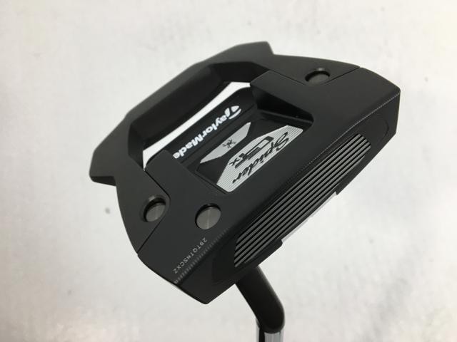 【中古ゴルフクラブ】【超美品】テーラーメイド スパイダー GTx ブラック スモールスラント パター 2023 KBS 120 CHROME STEPPED スチー