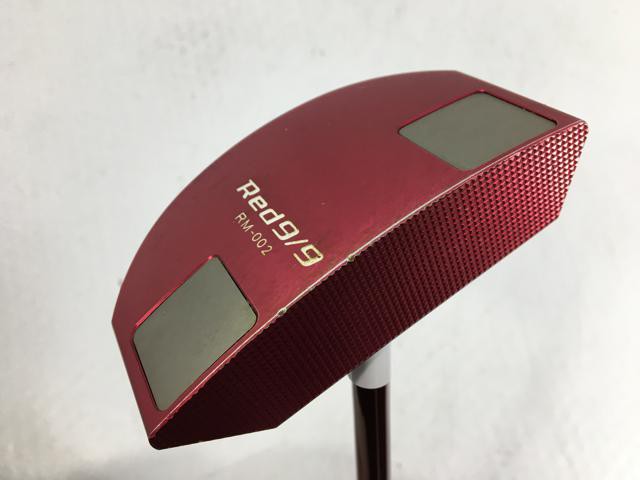 お買い得品！【中古ゴルフクラブ】キャスコ Red 9/9 RM-002 パター (マレットタイプ) 2017 オリジナルスチール パター【14日間返品OK】の通販は