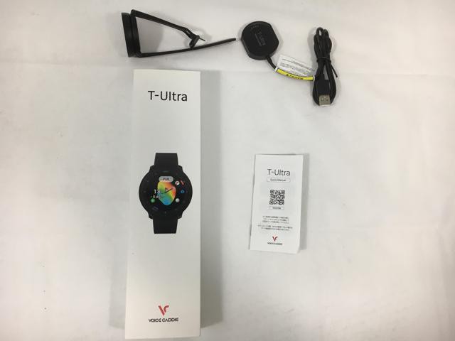 【中古ゴルフ用品】【超美品】Ucomm Technology Voicecaddie(ボイスキャディ) T-Ultra ブラック【14日間返品OK】