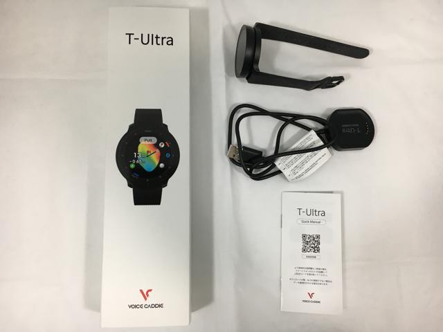 【中古ゴルフ用品】【超美品】Ucomm Technology Voicecaddie(ボイスキャディ) T-Ultra ブラック【14日間返品OK】