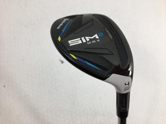 【中古ゴルフクラブ】テーラーメイド SIM2 MAX (シム2 マックス) レスキュー 2021 (日本仕様) KBS MAX MT85 JP スチール U4【14日間返品O