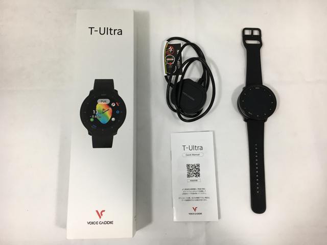 【中古ゴルフ用品】【超美品】Ucomm Technology Voicecaddie(ボイスキャディ) T-Ultra ブラック【14日間返品OK】