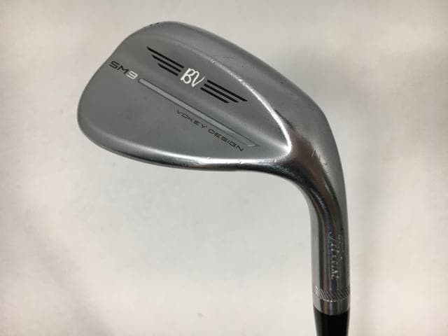 【中古ゴルフクラブ】タイトリスト ボーケイ ウェッジ スピンミルド SM9 (ツアークロム)58.12D(日本仕様) BV105 SW【14日間返品OK】