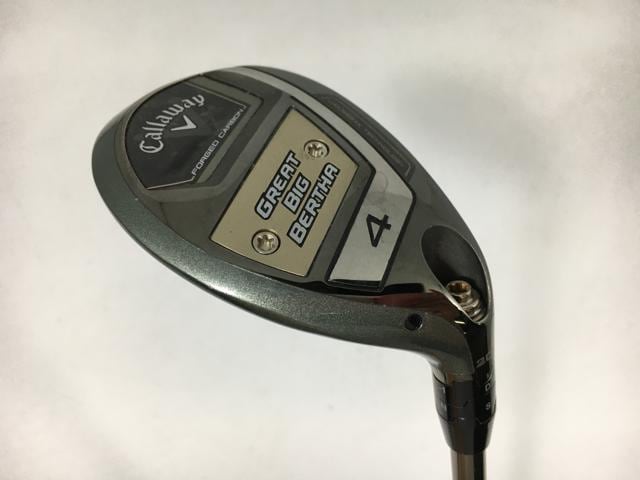 お買い得品！【中古ゴルフクラブ】【美品】キャロウェイ グレートビッグバーサ ユーティリティ 2023 (日本仕様) SPEEDER NX 40 for GBB 4H【14日間返品OK】