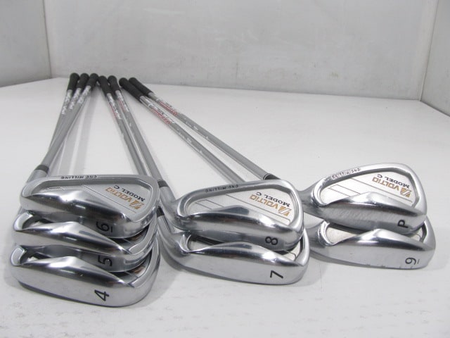 お買い得品！【中古ゴルフクラブ】(7本セット)カタナゴルフ VOLTIO 4 MODEL C シルバー アイアン 2016 SPEEDER 550 4〜9.P【14日間返品OK】 お買い得品！【中古ゴルフクラブ】(7本セット)カタナゴルフ VOLTIO 4