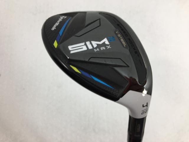 【中古ゴルフクラブ】【美品】テーラーメイド SIM2 MAX (シム2 マックス) レスキュー 2021 (日本仕様) KBS MAX MT85 JP スチール U4【14