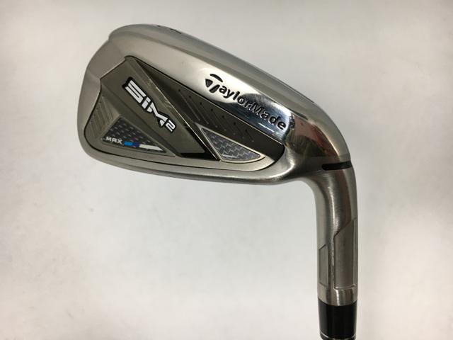 【中古ゴルフクラブ】【美品】(5本セット)テーラーメイド SIM2 MAX (シム2 マックス) アイアン 2021 (日本仕様) KBS MAX MT85 JP スチー